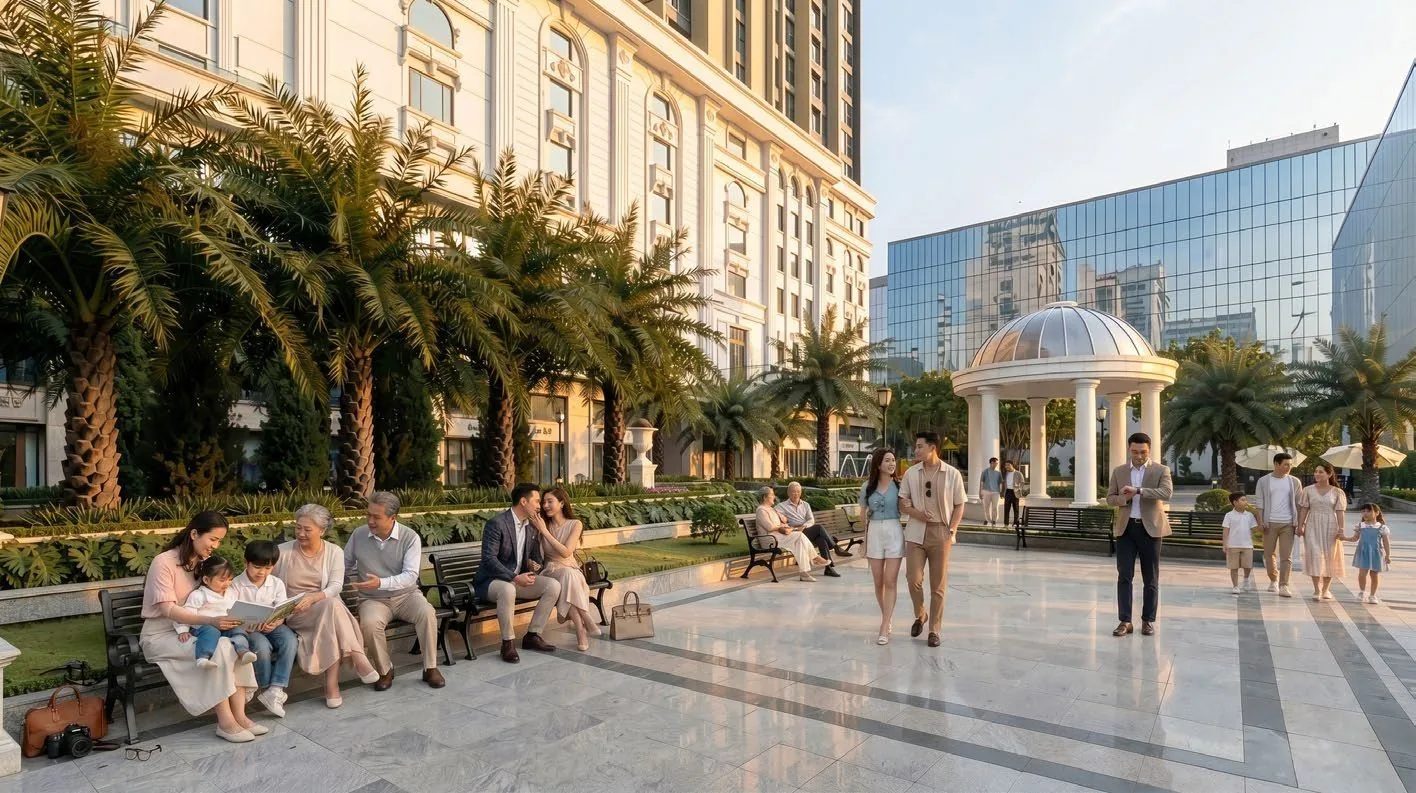 Công viên nội khu The Grand Manhattan